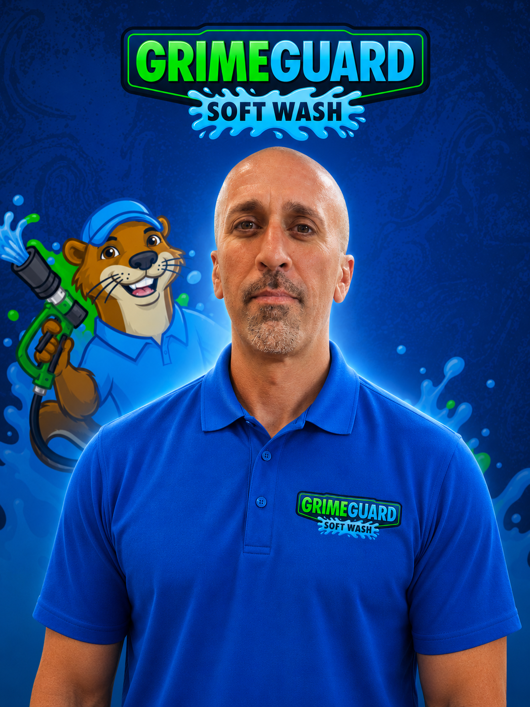 Tony β Project Manager Β· Here since day one at Grime Guard Soft Wash